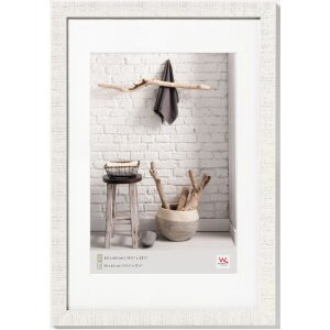 Home Cadre en bois 40x60 cm blanc polaire