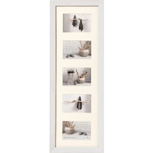 Walther Cadre de galerie Home 5 photos 10x15 cm blanc...