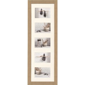 Walther Cadre de galerie Home 5 photos 10x15 cm beige brun