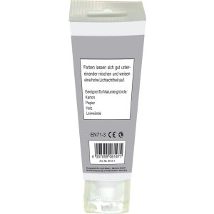 Peinture acrylique 75 ml argent