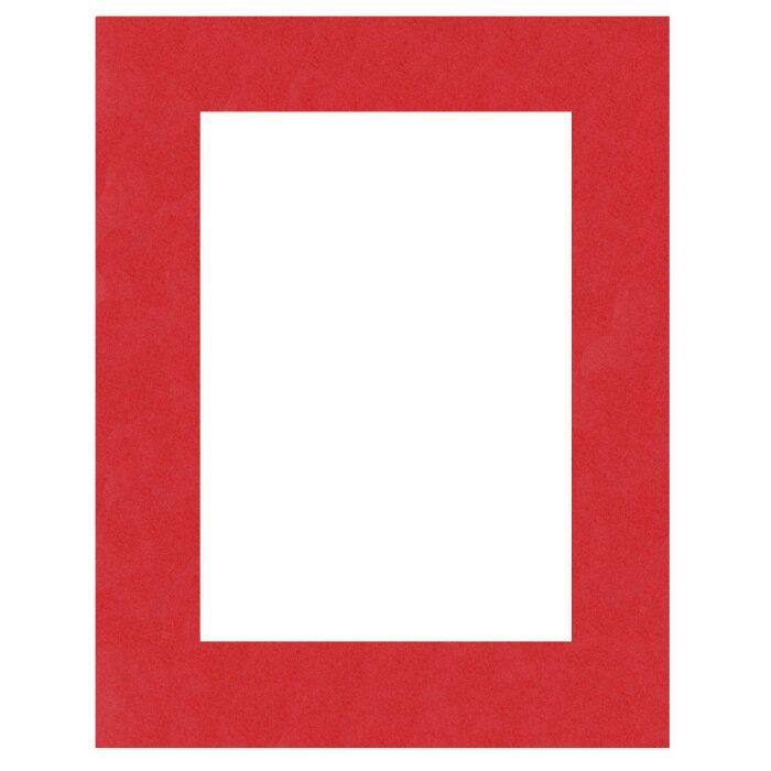 Passe-partout 9x13 cm - 5x7 cm Rosso Ciliegia