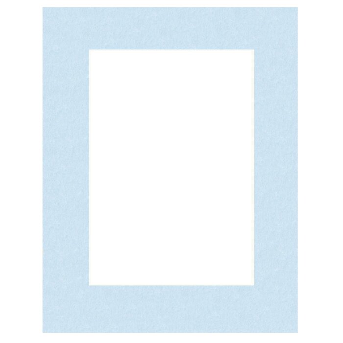 Passe-partout 9x13 cm - 5x7 cm perg Blue