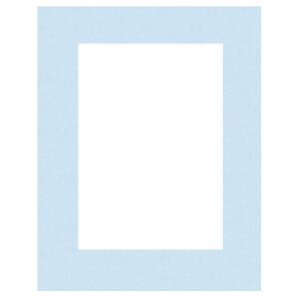 Passe-partout 9x13 cm - 5x7 cm perg Blue