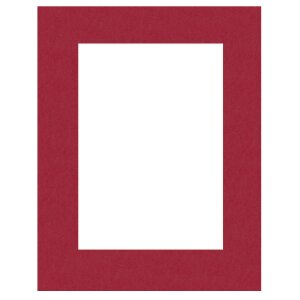 Passe-partout 10x15 cm - 7x10 cm Rosso Cardinale