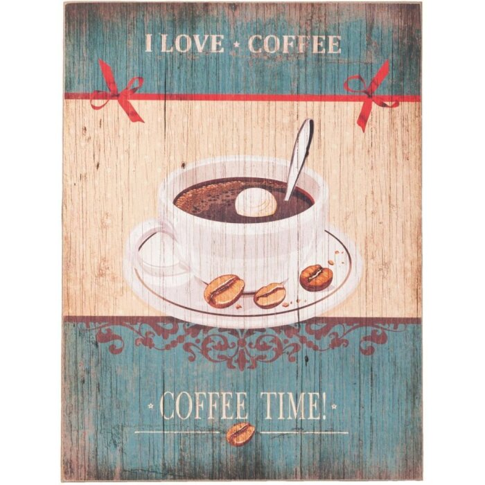 62829 Clayre Eef Décoration murale COFFEE