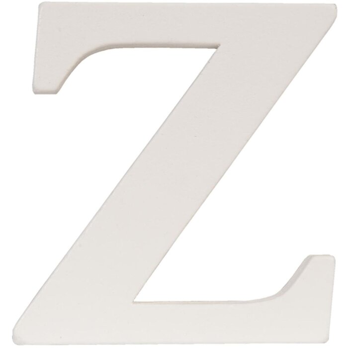 Lettre Z - 9x8 cm MDF