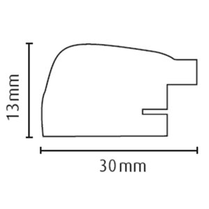 Cadre promotionnel Ramatuelle Cadre en bois 10x15 cm - 24x30 cm