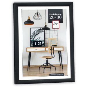 Cadre plastique ZEP New Easy 20x30 cm noir