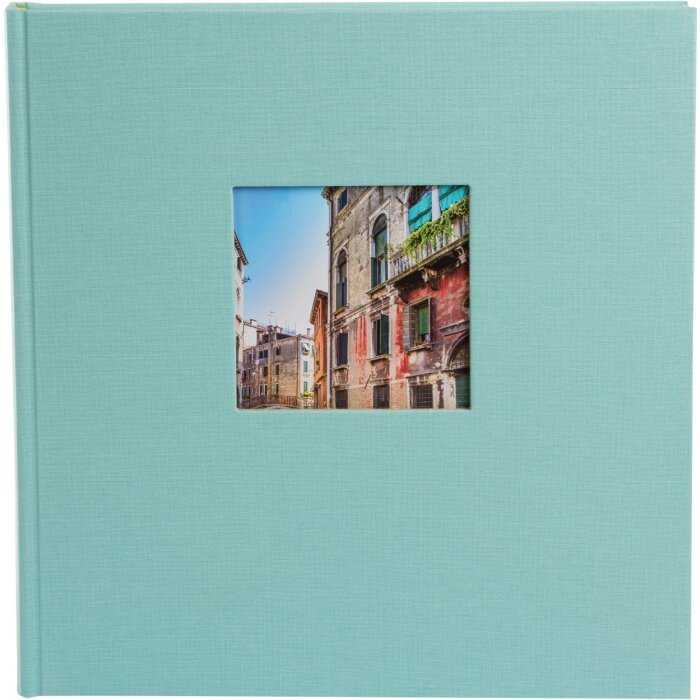 Goldbuch Album photo Bella Vista Trend 30x31 cm aqua 60 pages blanches