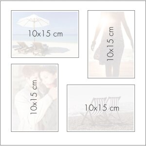 Goldbuch Album photo Bella Vista Trend 30x31 cm aqua 60 pages blanches