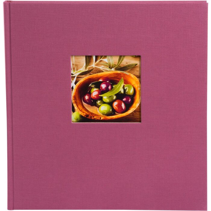 Goldbuch Album photo Bella Vista Trend fuchsia 30x31 cm 60 pages blanches