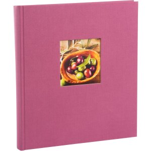 Goldbuch Album photo Bella Vista Trend fuchsia 30x31 cm 60 pages blanches