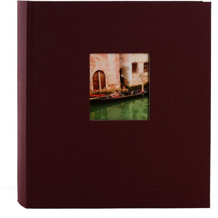 Goldbuch Album photo Bella Vista bordeaux 30x31 cm 60 pages noires