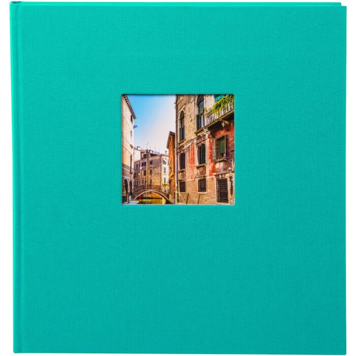 Goldbuch Album photo Bella Vista turquoise 30x31 cm 60 pages noires