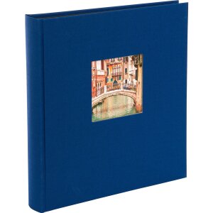 Goldbuch Album photo Bella Vista bleu 30x31 cm 60 pages noires