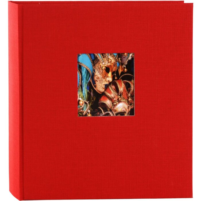 Goldbuch Album photo Bella Vista rouge 30x31 cm 60 pages noires