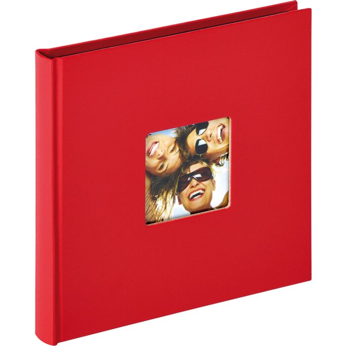 Album design Fun rouge, 18x18 cm