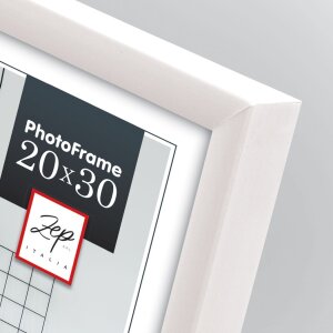 Cadre photo plastique ZEP New Easy 20x30 cm blanc