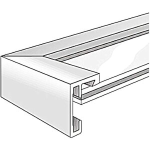 Nielsen cadre alu C2 13x18 cm structure or mat