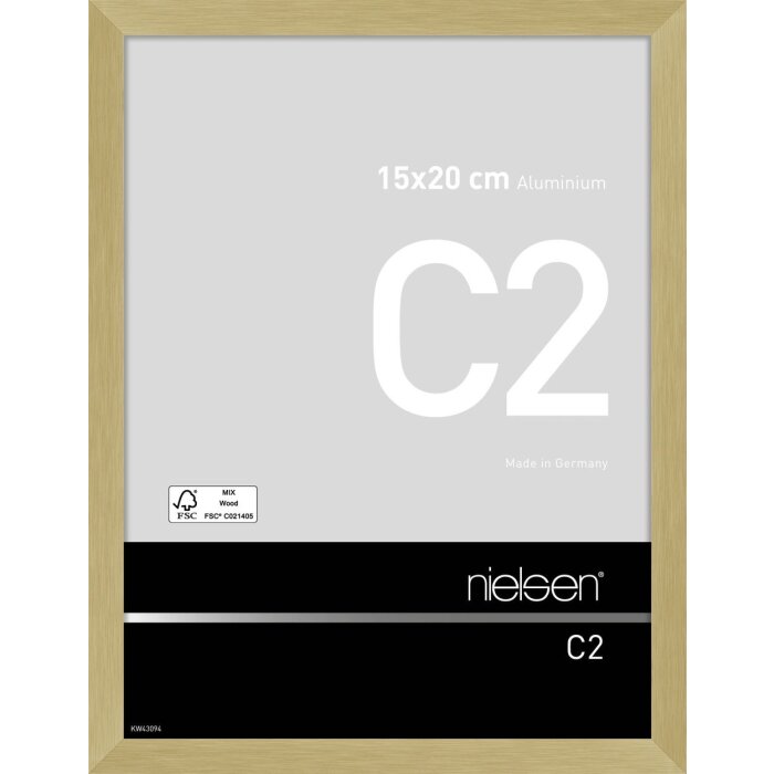 Nielsen cadre alu C2 15x20 cm structure or mat