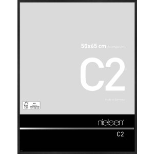 Cadre alu Nielsen C2 50x65 cm noir mat