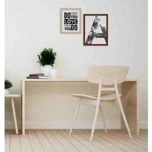 Cadre en bois Nielsen Apollon 21x30 cm blanc DIN A4 Cadre pour diplômes