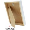 Cadre en bois S223K 10x15 cm blanc