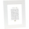 Cadre en bois Deknudt S226K blanc 10x15 cm