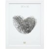 Cadre en bois S226K 24x30 cm blanc