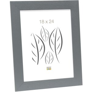 Cadre en bois S226K 21x30 cm gris