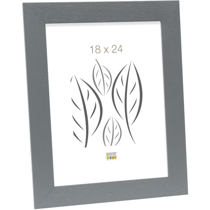 Cadre en bois S226K 24x30 cm gris