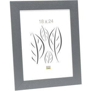 Cadre en bois S226K 50x70 cm gris