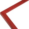 Cadre en bois S41J Deknudt 9x13 cm rouge