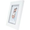 Cadre plastique S41N blanc-argent 30x40 cm