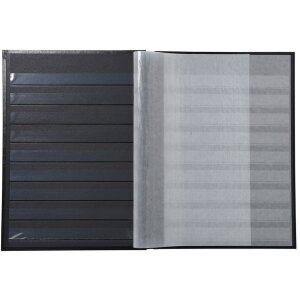 Album de timbres 64 pages noires 22,5x30,5 cm