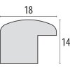Cadre en bois ZEP Action M19 Formats spéciaux (10x15 cm à 50x70 cm)
