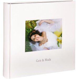 HNFD Album photo KOLARA blanc 30x30 cm avec votre photo +...