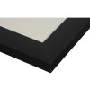 Henzo cadre alu Luzern 40x60 cm noir avec passe-partout 30x45 cm