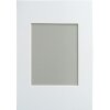 Walther passe-partout oblique blanc polaire 30x40 cm pour 20x30 cm