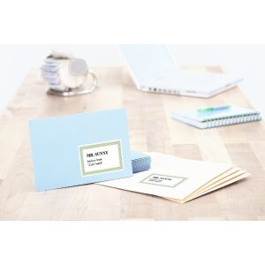 Étiquettes Premium A4, blanches 96,5x42,3 mm papier mat 120 pcs.