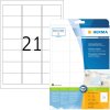 Étiquettes dadresse Premium A4, blanches 63,5x38,1 mm papier mat 525 pcs.