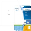 herma Étiquettes Premium a4, blanc 210x297 mm papier mat 25 pcs.