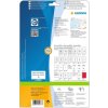 Étiquettes dadresse Premium A4, blanches 99,1x67,7 mm papier mat 200 pcs.