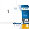 Étiquettes HERMA A4 blanches 190x275 mm extrêmement adhésives film mat 25 pièces