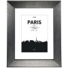 Cadre plastique Paris, gris contraste, 10 x 15 cm