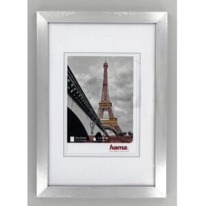 Cadre plastique Paris, argent, 10 x 15 cm