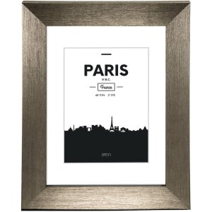 Cadre plastique Paris, acier, 10 x 15 cm