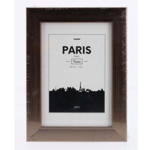 Cadre plastique Paris, acier, 10 x 15 cm