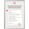 Walther DIN A4 Alu Cadre photo Chair argent 21x29,7 cm Cadre photo pour diplômes