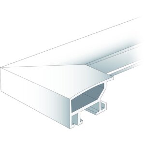 Luzern cadre alu 60x80 cm noir